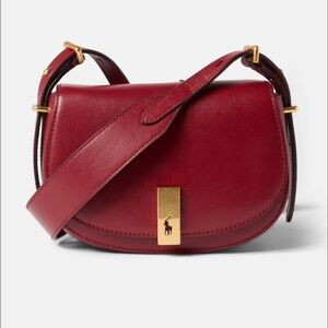 Polo Ralph Lauren Polo ID Calfskin Mini Saddle Bag